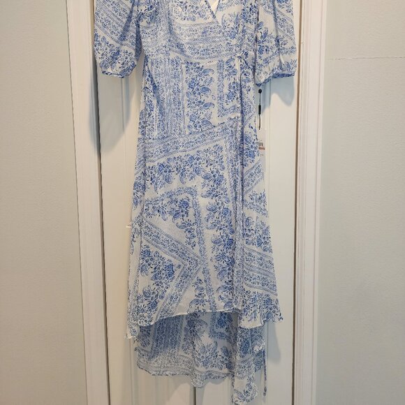 Calvin Klein Italian Summer High Low Dress NWT - Picture 3 of 4